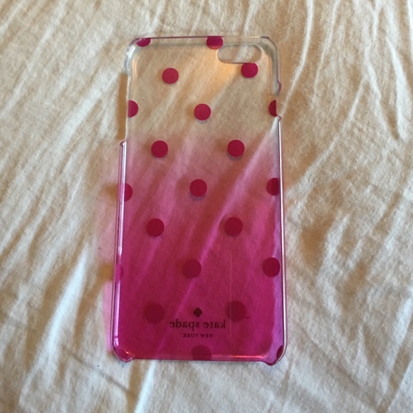 Kate Spade pink ombré iPhone 6plus case
