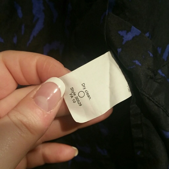 J. Crew Abstract Floral Ruffle Blouse - Picture 4 of 4