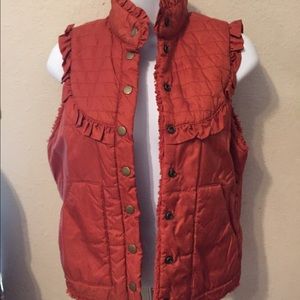 Warm puffer vest
