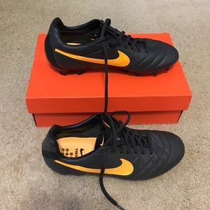 Soccer cleats. Men size but women can also wear
