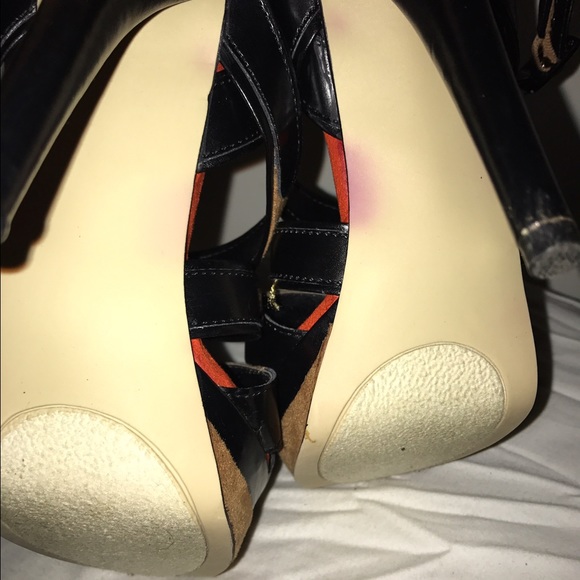 Just Fab Valeska Sandal in Tan - Orange - Picture 3 of 4