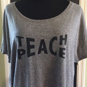 ✌️ Teach Peace Super Soft Tee ✌️