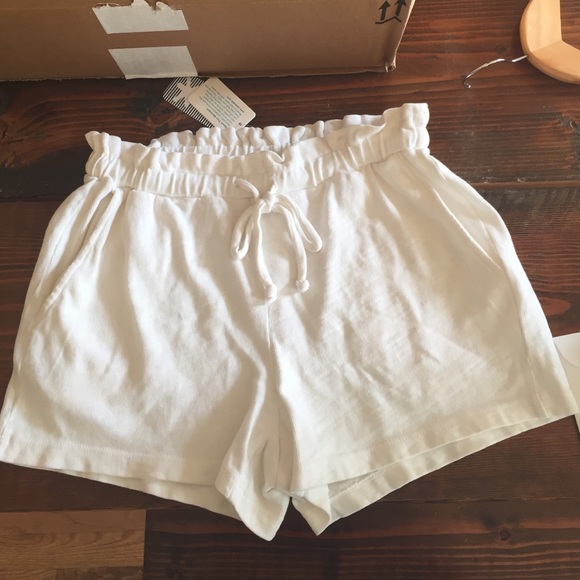 White Active Shorts