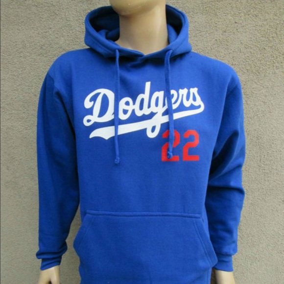 NWT Men's Dodgers Kershaw Hoodie - Picture 3 of 5