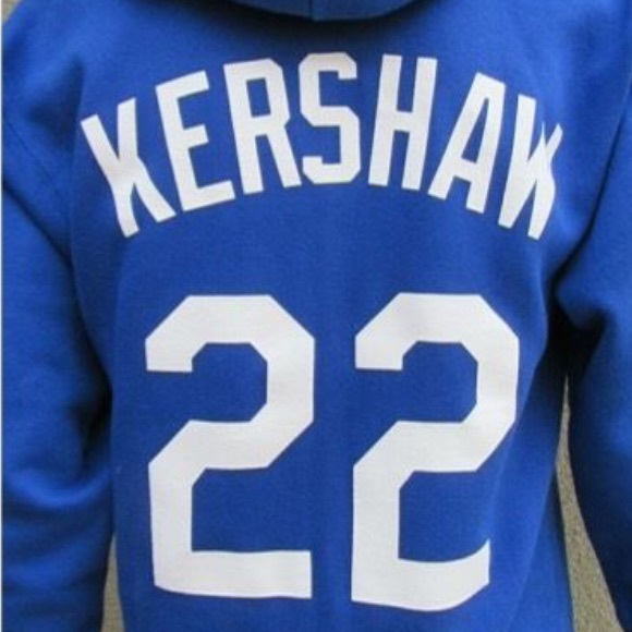 NWT Men's Dodgers Kershaw Hoodie - Picture 4 of 5