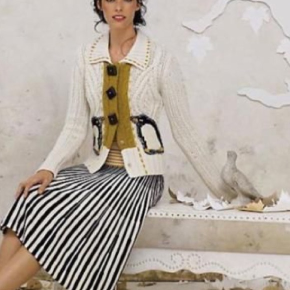 Anthropologie NWT piano skirt