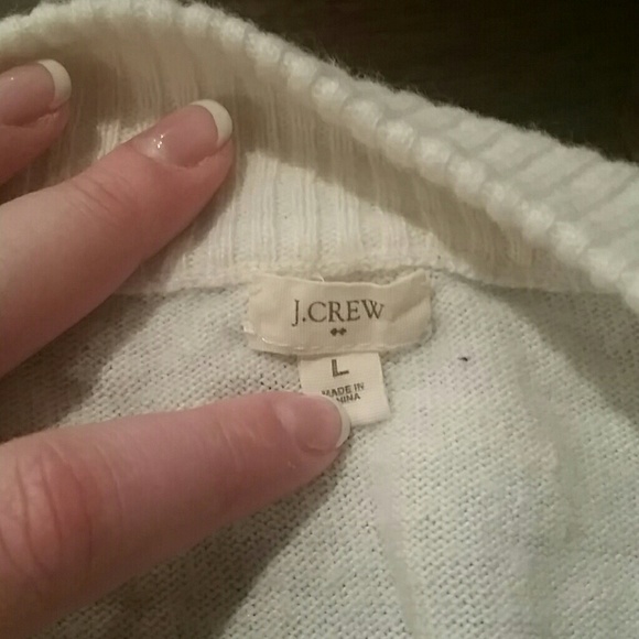 Cream Button Sweater - Picture 2 of 2