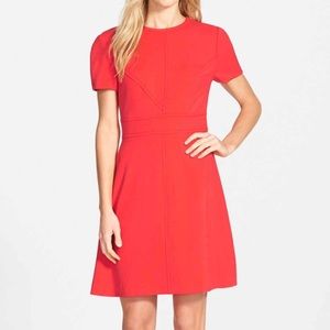 Beautiful red cocktail dress