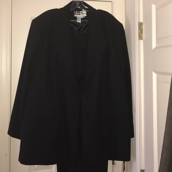 Black pant suit