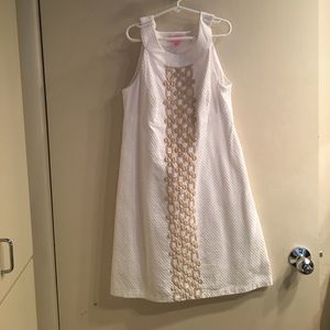 White Lilly Pulitzer shift dress!