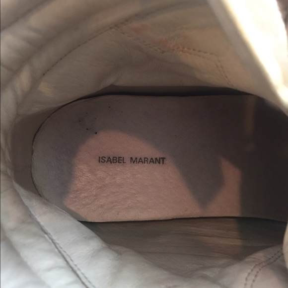 Isabel Marant gold wedge high tops - Picture 3 of 3