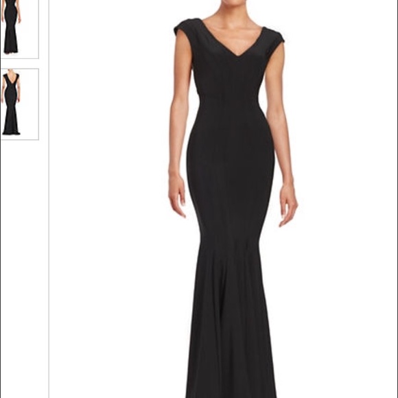 Black gown