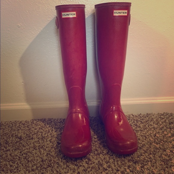 Hunter rain boots