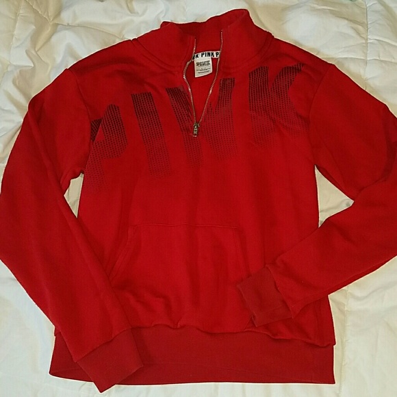 SOLD Victoria's secret PINK quarter zip