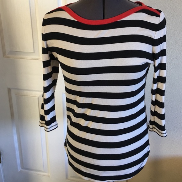 Gap long boat neck tee