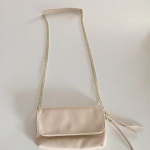 Francesca's Gorgeous Cream Crossbody Purse