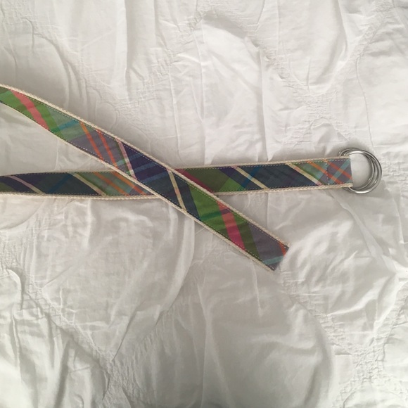 J.Crew Plaid Belt