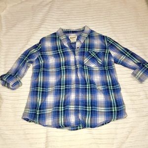 Woman's Arizona plaid shirt