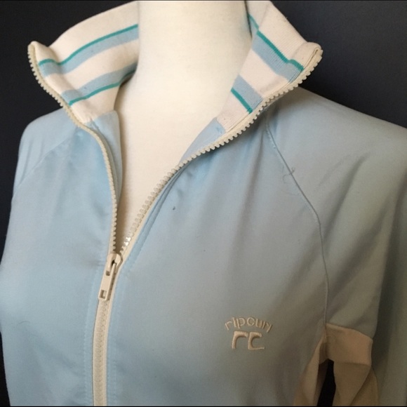 Rip Curl zippered track jacket!