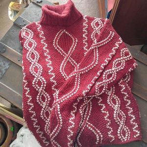 Banana Republic Wool Blend Fisherman Sweater