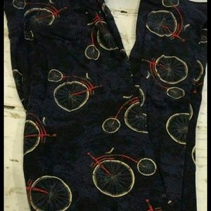 New LuLaRoe OS Leggings with Bicycles