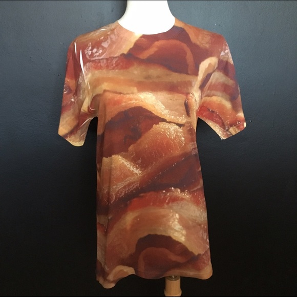 Bacon Sublimation print T-shirt!