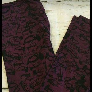 New LuLaRoe TC Leggings with Musical Instruments