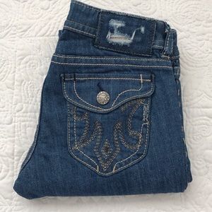 MEK Chicago boot cut denim