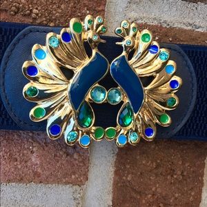 Lilly Pulitzer Peacock Belt