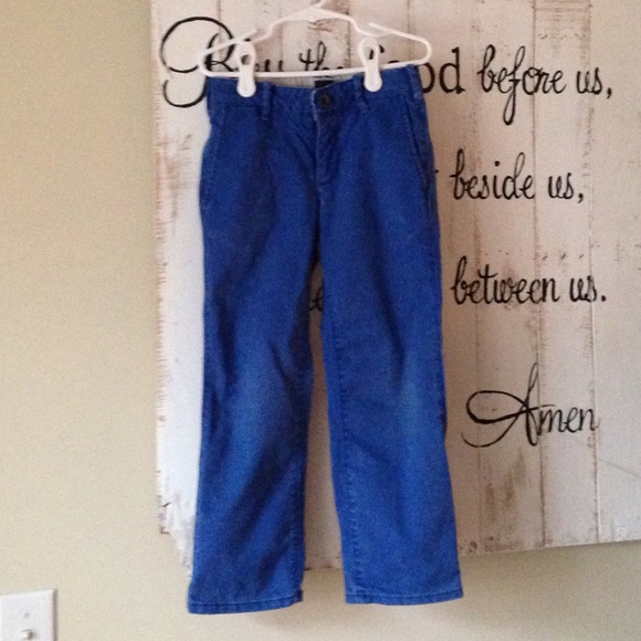 GAP sunwashed blue pants (5) - Picture 1 of 3