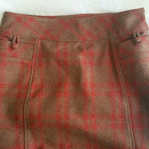 4/$30 Tulle Midi Wool Skirt - Picture 3 of 4