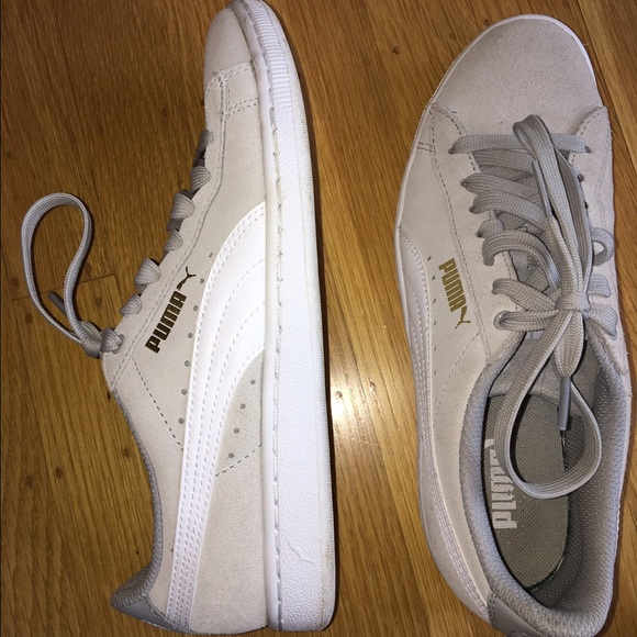 Grey Puma Sneakers