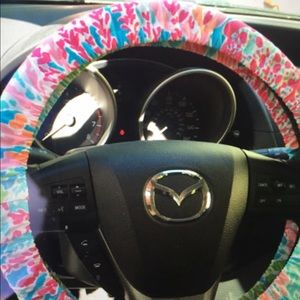 Lilly Pulitzer Steering Wheel Cover!
