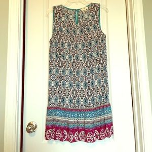 Boutique-style beautifully colored shift dress