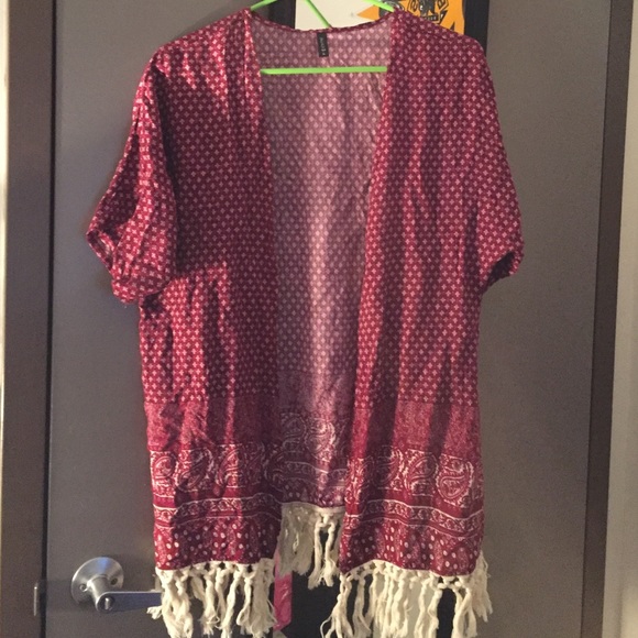 Short sleeve cardigan
