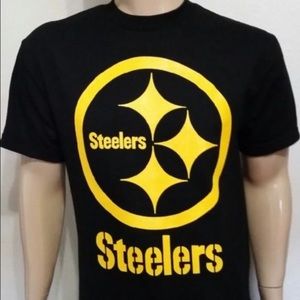 NWT Men's Pittsburgh Steelers Black T- Shirt