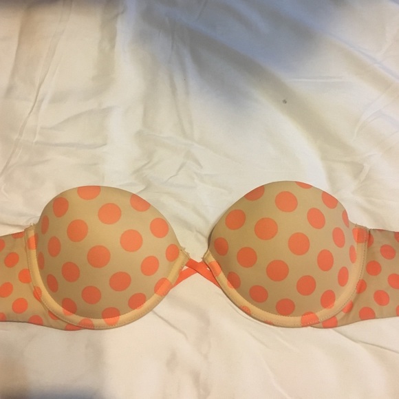 Aerie maddie strapless push-up bra 34a