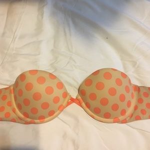 Aerie maddie strapless push-up bra 34a