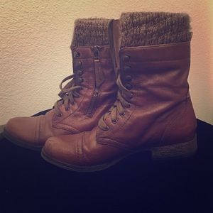 Steve Madden Combat Boots