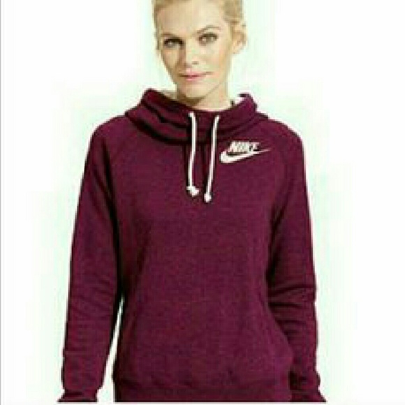 Nike Sweaters - ISO nike cowl neck hoodie sweater