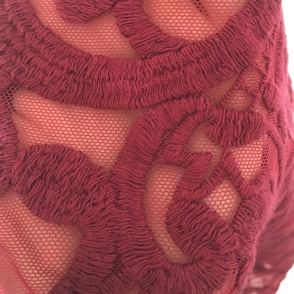 Maroon Express blouse - Picture 2 of 2