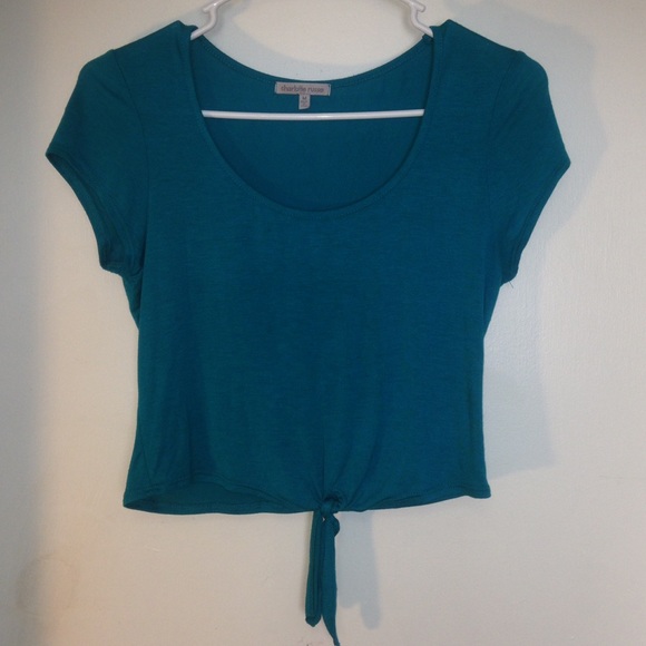 Cute Blue Crop Top! - Picture 3 of 3