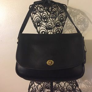 Coach 9790 - Black Leather City Bag