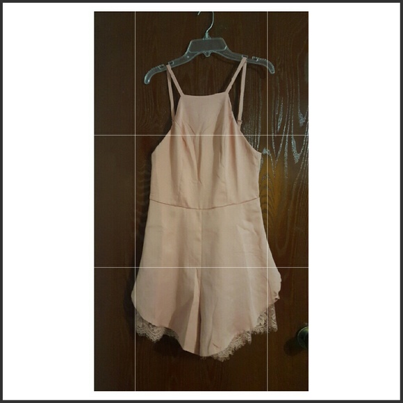 Super Cute Light Pink Romper