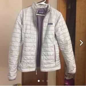 Patagonia Lavender/Purple Puffer Jacket