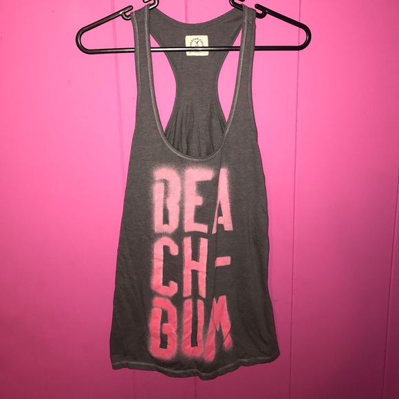 American Eagle Beach Bum Racerback Tank