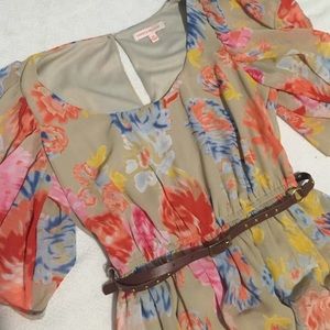 NWOT Kohls flower patterned dress