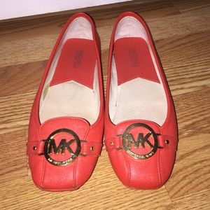 Michael Kors Orange Flats