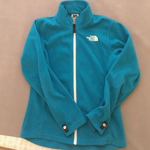 Girls Northface zip-up. Size 10/12