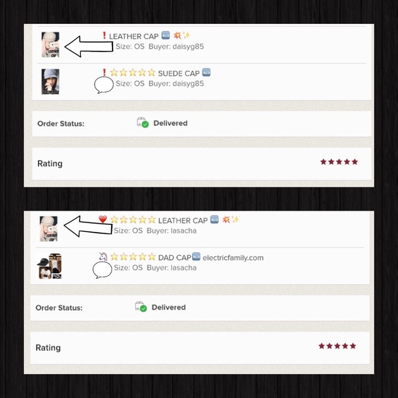 ⭐️⭐️⭐️⭐️⭐️ LEATHER CAP 🆕 - Picture 3 of 4